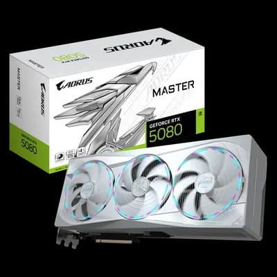 Gigabyte AORUS GeForce RTX 5080 MASTER ICE 16G