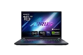 gaming AORUS ELITE 16 BWHC3FRC65SP 16" WQXGA 165 Hz Intel Core Ultra 9 32 Go RAM 2 To SSD Nvidia GeForce RTX 5070 Gris