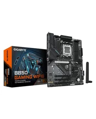 GIGABYTE B850 GAMING WIFI6 Carte Mère - AMD Ryzen 9000 Series CPUs, VRM numérique 6+2+2 phases, jusqu'à 8200MHz DDR5 (OC), 1xPCI