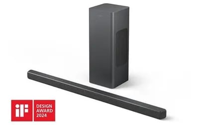 Barre de son 2.1 - Caisson sans fil - 160W RMS - SLIM PHILIPS - TAB6309