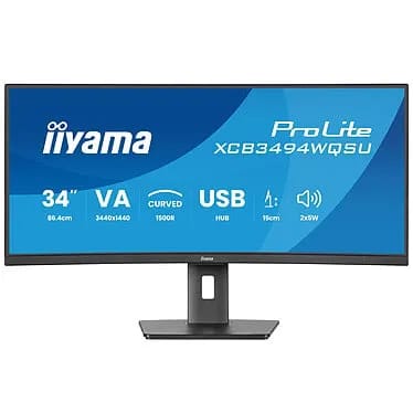 Iiyama XCB3494WQSU-B1 34"CURVE/120Hz/VA/0,4ms/FreeSync P