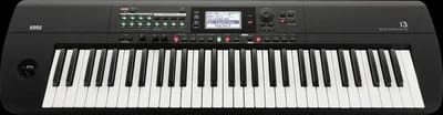 Korg I3 - Workstation - 61 Touches - Noir Mat