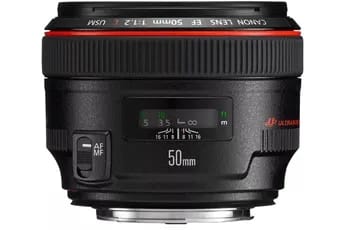 Objectif à Focale fixe Canon EF 50mm F/1.2 L USM