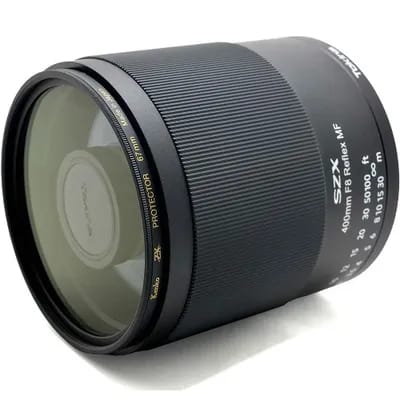 Téléobjectif Tokina SZX Super 400 mm F/8 Reflex MF Sony E