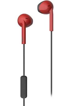 Ecouteurs Jvc Casque Kit Piéton HA-F19M Rouge