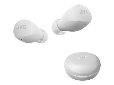 Ecouteurs Bluetooth Jvc Ha-a6t - Gumy Mini - Blanc Noix De Coco