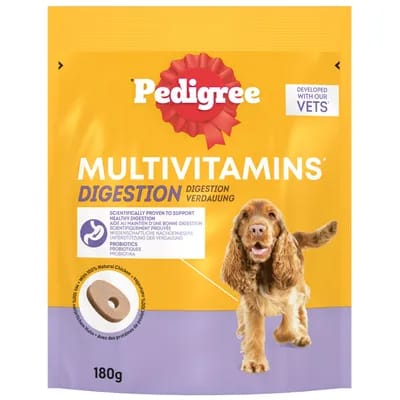Pedigree Multivitamins Digestion pour chien - 6 x 180 g
