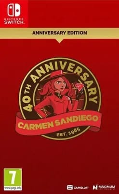 Carmen Sandiego 40th Anniversary Edition Switch MAXIMUM