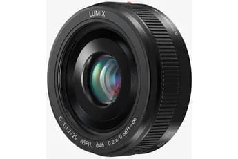 Objectif à Focale fixe Panasonic Lumix G 20mm f/1.7 Pancake
