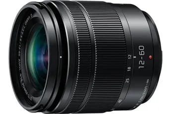 Objectif zoom Panasonic lumix G 12-60mm f/3,5-5,6 noir