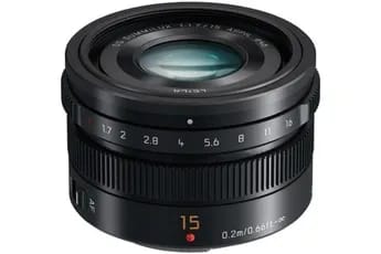 Objectif à Focale fixe Panasonic LUMIX Leica DG 15mm f/1.7