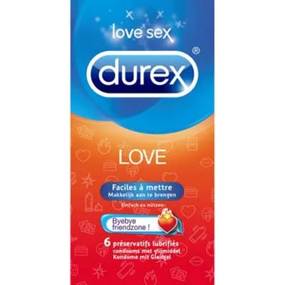 Durex Emoji Love - 6 pièces