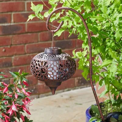 SMART GARDEN Lampe sur piquet solaire LED Osman en lot de 2