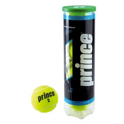 Tube de 4 balles de tennis Prince Championship