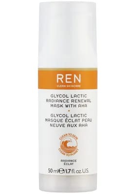 Masque éclat peau neuve aux AHA Glycol Lactic                                - REN