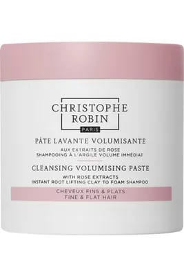 Pâte lavante volumisante aux extraits de rose - 250 ml                                - Christophe Robin