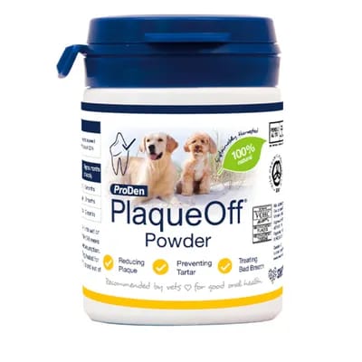 Soin dentaire bio ProDen PlaqueOff pour chien  - 2 x 60 g