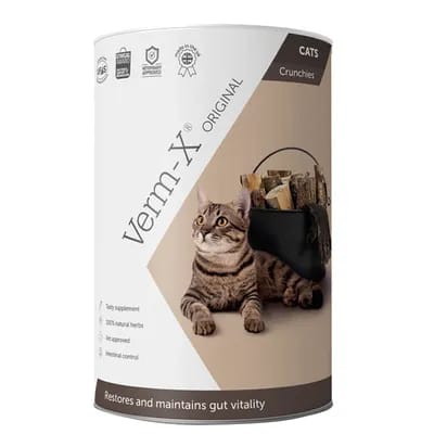 60g Verm-X Friandises antiparasitaires pour chat