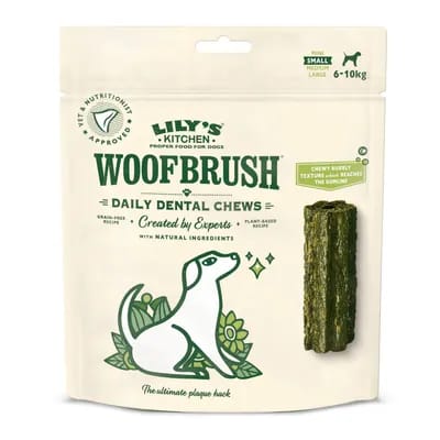 Sticks dentaires Lily’s Kitchen Woofbrush pour petit chien - 7 x 22 g