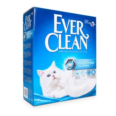 10l Ever Clean® Extra Strong Klumpstreu - Parfümfrei