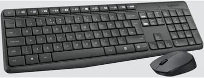 Clavier + Souris LOGITECH MK235 sans fil silencieux