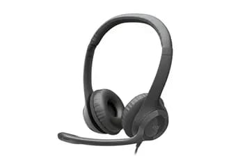 H390 filaire USB-C avec microphone anti-parasite, stéréo, pour ordinateur portable