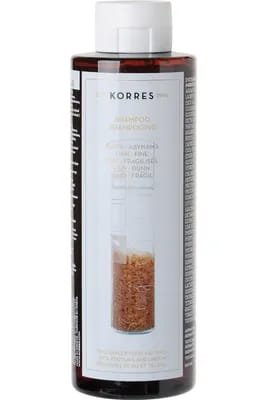 Shampooing protéines de riz & tilleul pour cheveux fins                                - Korres