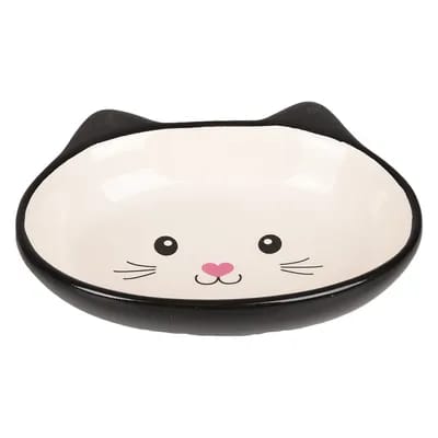 Gamelle en céramique Flamingo Chat Isa pour chat - capacité : 170 mL - 14 cm de diamètre