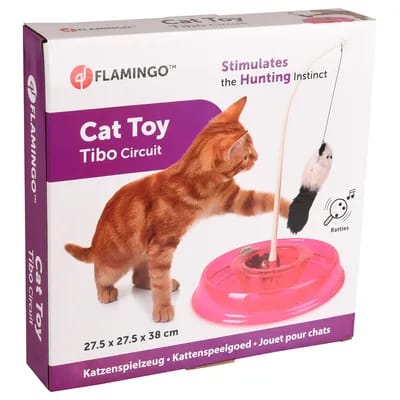 Jouet Flamingo Tibo pour chat - 1 jouet