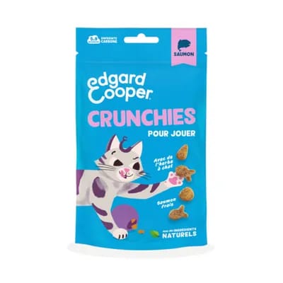 Edgard & Cooper Crunchies pour chat - saumon (50 g)