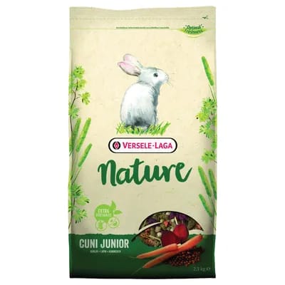 2,3kg Versele-Laga Nature Cuni Junior - Nourriture pour lapin