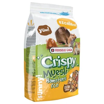 2,75kg Crispy Müsli Versele-Laga Nourriture pour hamster et autre rongeur