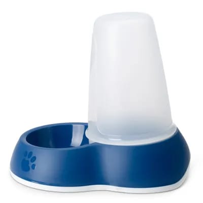 Distributeur d'eau 1,5L Savic Loop, bleu - L26xl17,5xH23cm, pour chien et chat