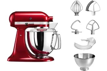 Robot pâtissier Kitchenaid ARTISAN POMME D'AMOUR 4,8L- 5KSM175PSECA