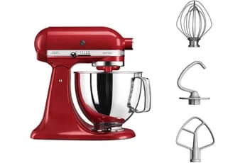 Robot pâtissier Kitchenaid ARTISAN ROUGE EMPIRE 4,8L- 5KSM125EER