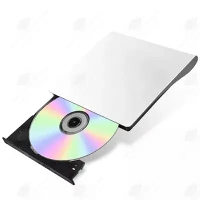 HTBE® Lecteur optique mobile USB ultra-mince à haute stabilité Graveur de DVD externe Graveur de plateau de lecteur optique externe