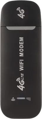 Modem WiFi 4G, Routeur WiFi Mobile USB 4G LTE Portable avec Emplacement pour Carte SIM, Prise en de la clé WiFi SIM 150 Mbps 10 Utilisateurs, 4G LTE FDD B1 B3 B5