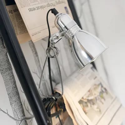 Nordlux Lampe à pince Photo en alu brillant