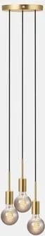 Suspension de 3 lampes - Paco - Laiton