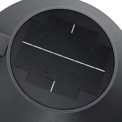 Nordlux Applique d'extérieur LED Justina, capteur, anthracite, métal
