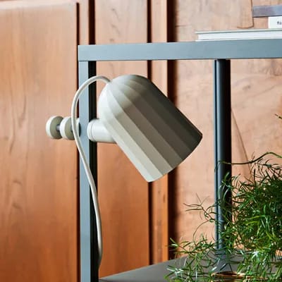 HAY Noc Clamp lampe à pince LED, blanche