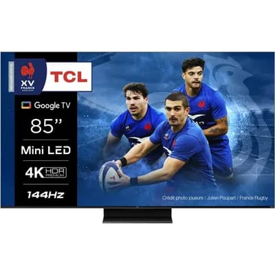 TV QLED TCL Mini LED 85C805 2023