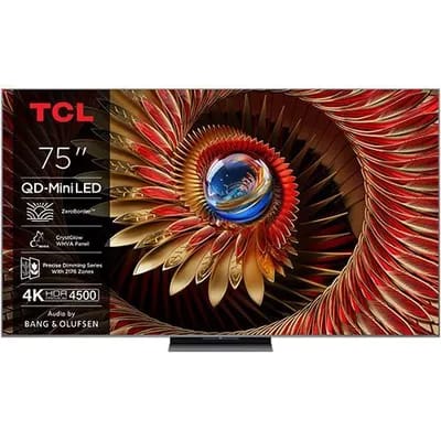 Smart TV TCL 75C8K QLED Mini-LED 75" UHD 4K Google TV - 190cm