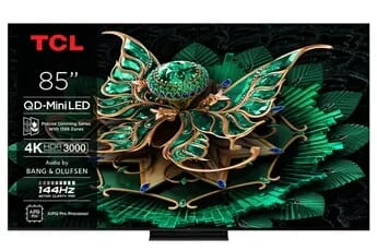 4K QD-Mini Pro 144Hz 85C79K 216 cm avec GOOGLE et système sonore Bang & Olufsen