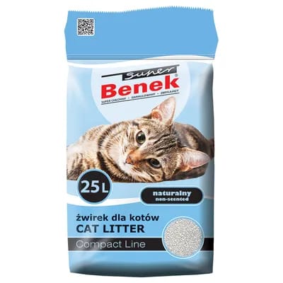 Litière Super Benek Compact - 25 L (environ 20 kg)