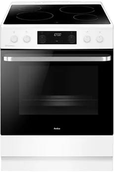 Cuisinière vitrocéramique Amica ACV7005SRW