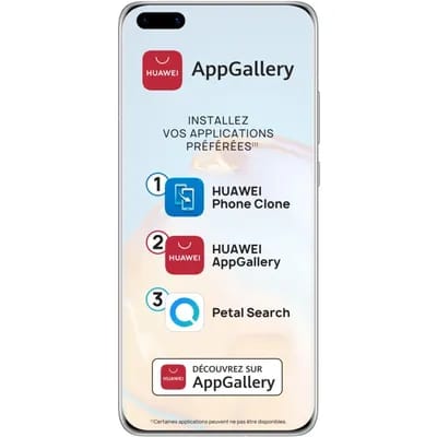 Huawei P40 Pro 5G 8Go Ram 256Go Rom Dual Sim - Argent