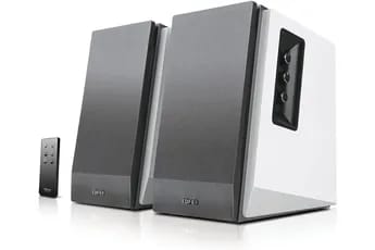 Enceinte connectée Hifi Edifier R1700BT Blanc/Argent vendues par paire