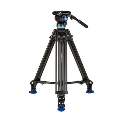 Benro A673TM Trépied vidéo double tube en aluminium avec tête vidéo S8PRO