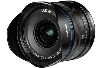 Objectif à Focale fixe Laowa 7,5mm f/2 pour MICRO 4/3